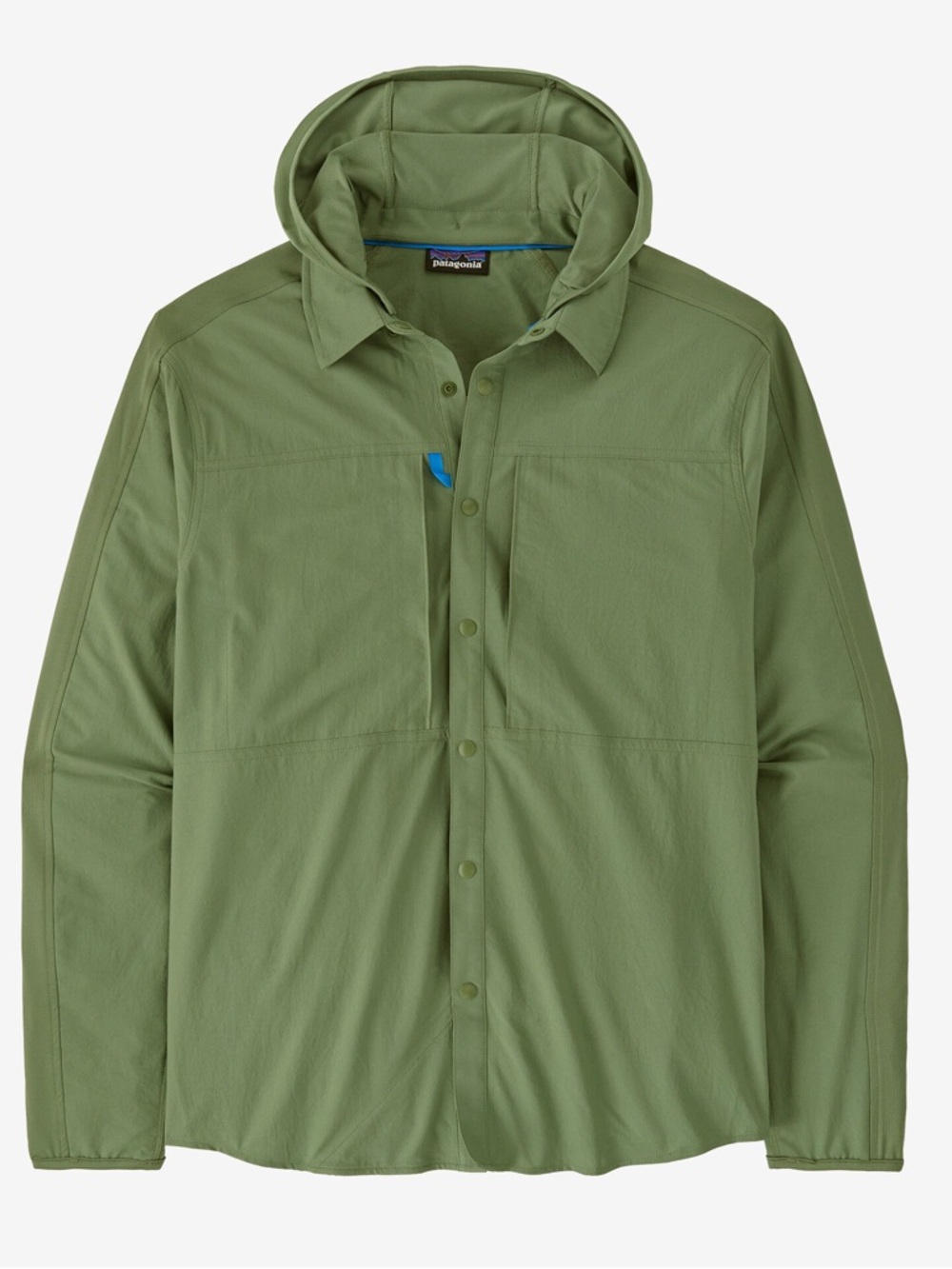 Patagonia Men's Hooded Lightweight Shirt Jacket - Olive